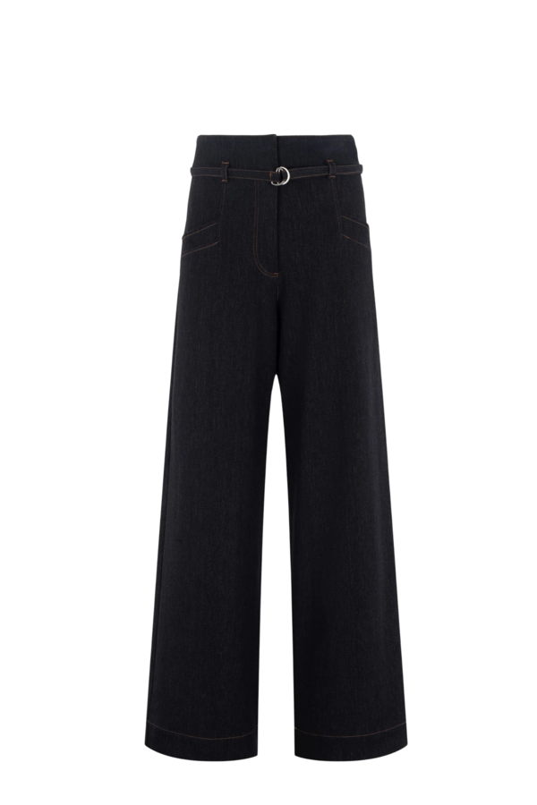 Denim Broek - Off Black