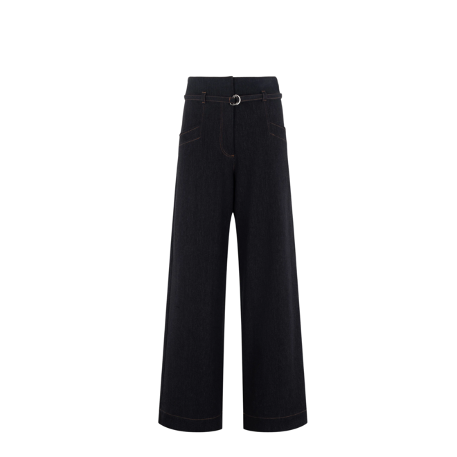 Denim Broek - Off Black
