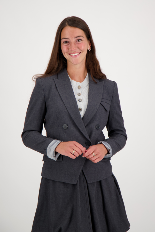 Tailor Blazer - Medium Grey Melange