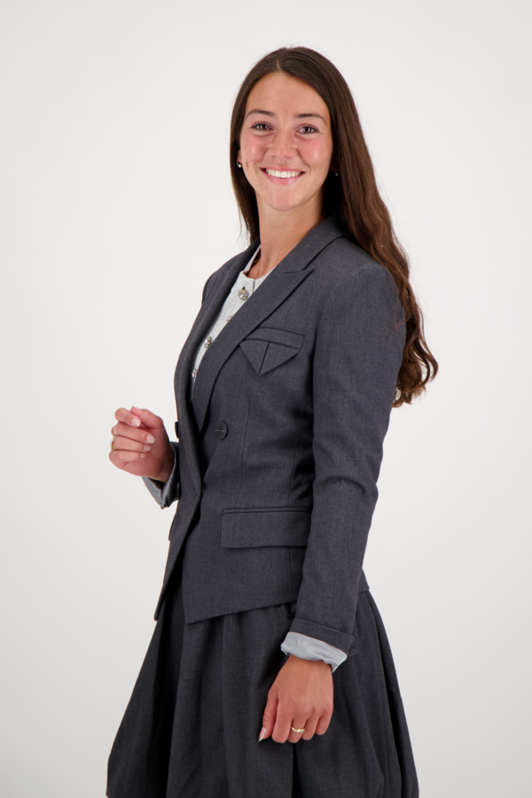Tailor Blazer - Medium Grey Melange