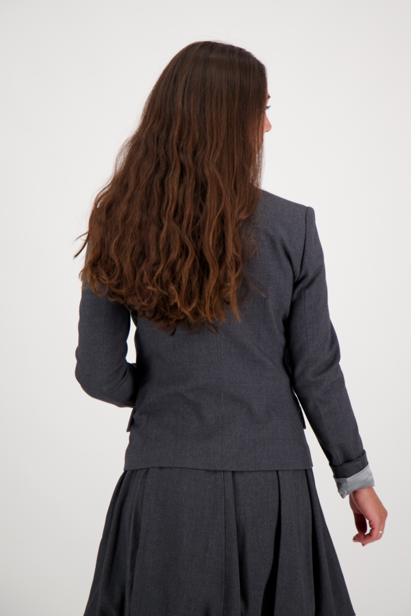 Tailor Blazer - Medium Grey Melange