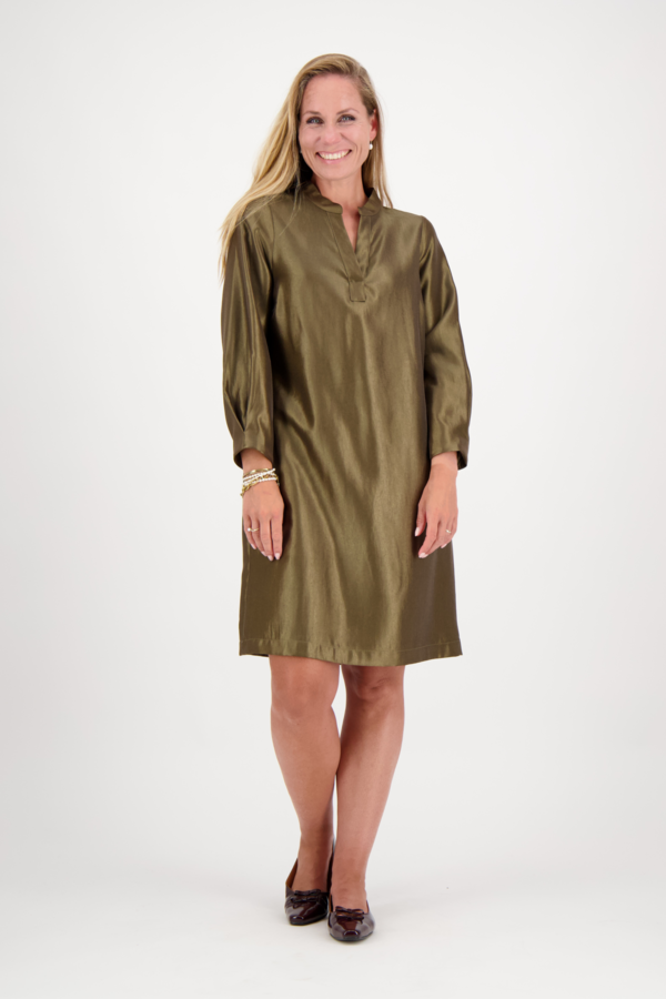 Mylene Short Dress - Olive