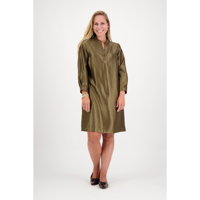 Mylene Short Dress - Olive