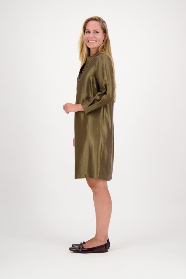 Mylene Short Dress - Olive