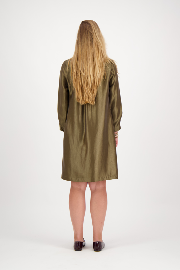 Mylene Short Dress - Olive