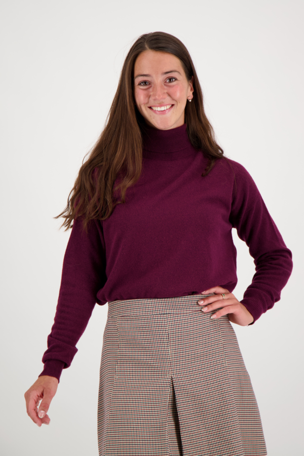 Selah Turtleneck - Burgundy