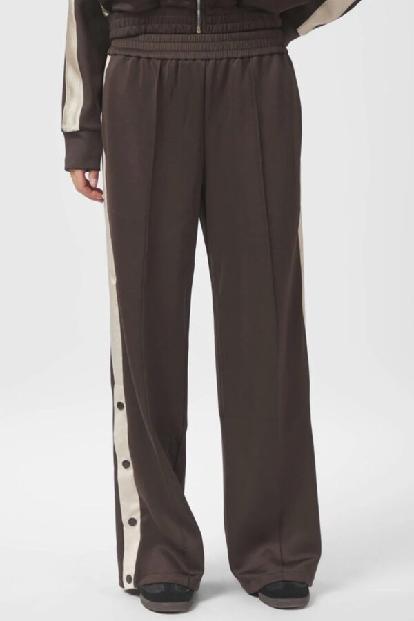 Puggy Track Suit Pants - Dark Brown