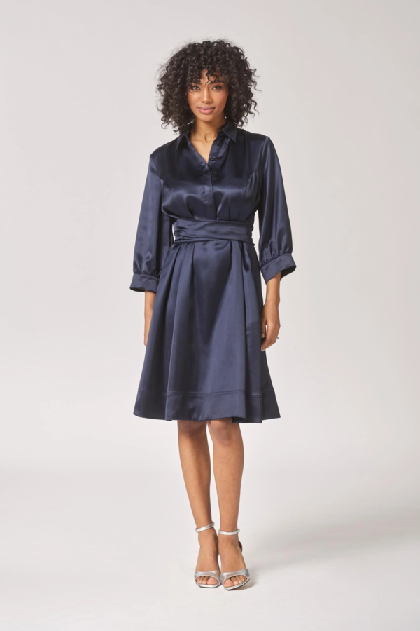 Esmee Short Dress - Navy