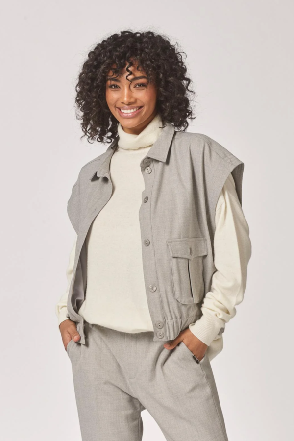 Cille Jacket - Light Grey