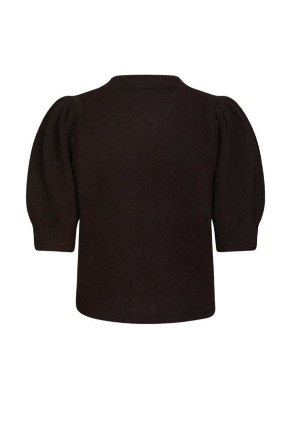 Trudy Knit Cardigan - Dark Brown