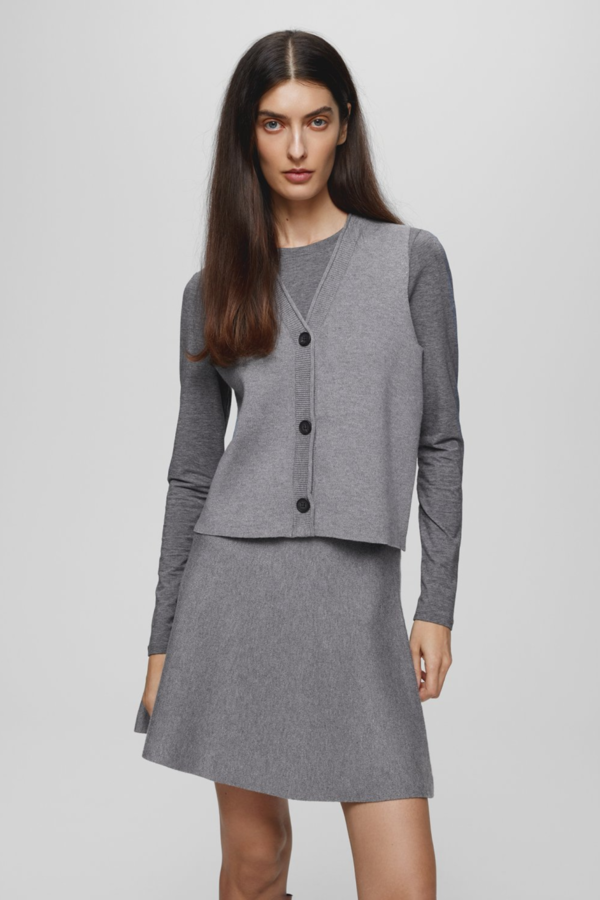 Mercy East Skirt - MGM Grey