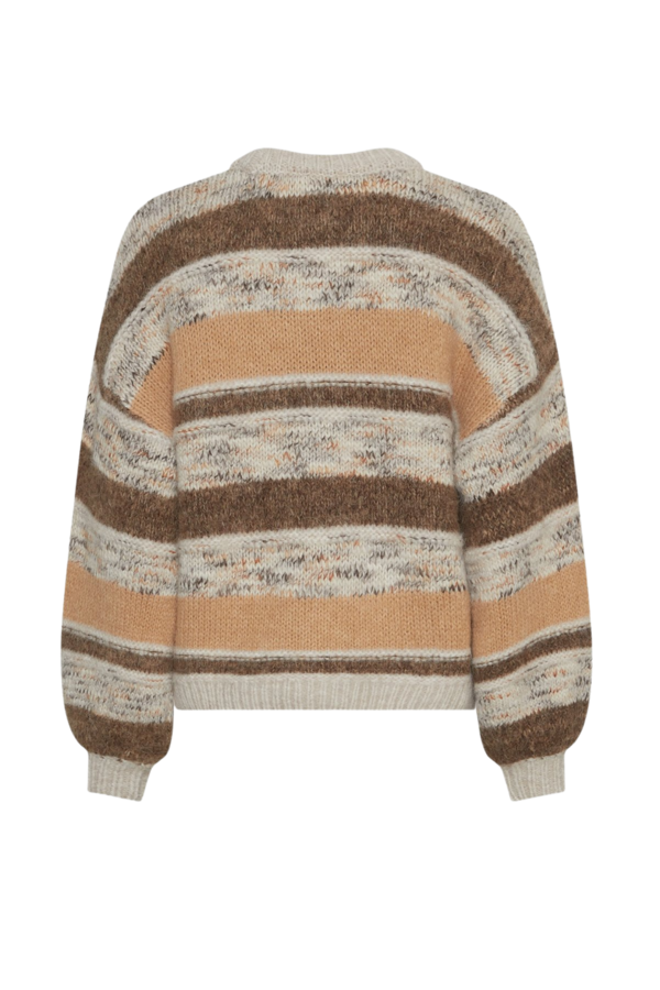 Constance Pullover Stripe - Oatmeal