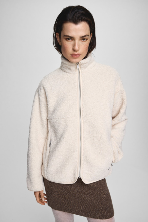 Letha Teddy Jacket - Fog