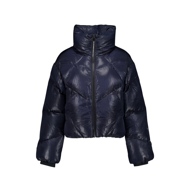 Nebula Short Puffer Jacket - Dark Night