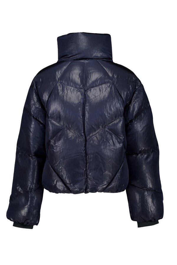 Nebula Short Puffer Jacket - Dark Night