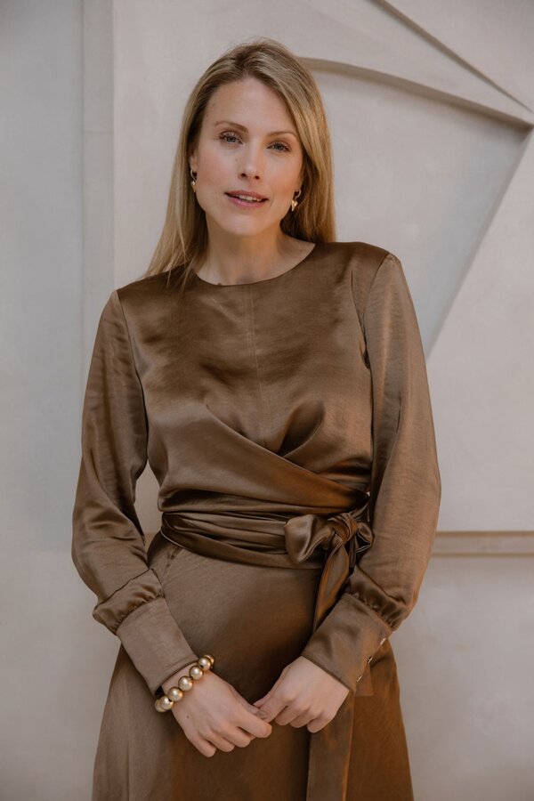 Winny Blouse - Cognac