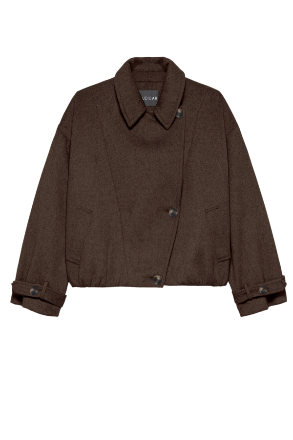 Silas Wool Jacket - Choco Melange