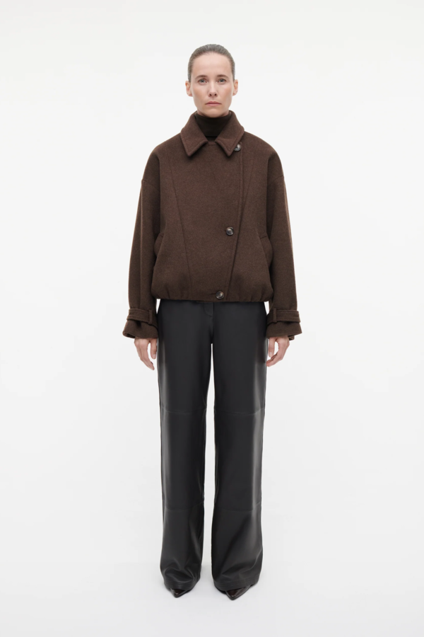 Silas Wool Jacket - Choco Melange