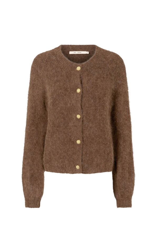 Alpa New Leonora Knit - Bitter Chocolate