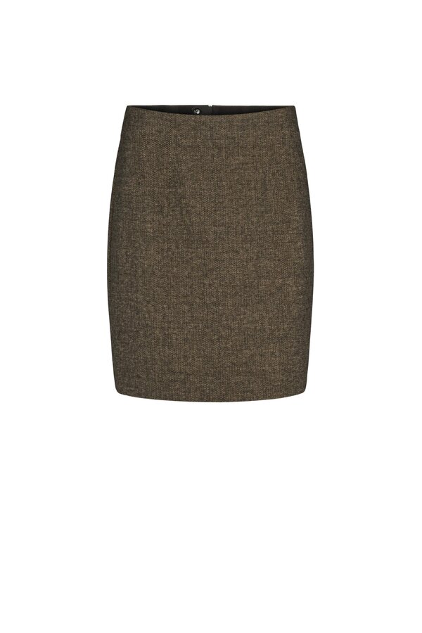 Peach Olana Skirt - Brown Sugar