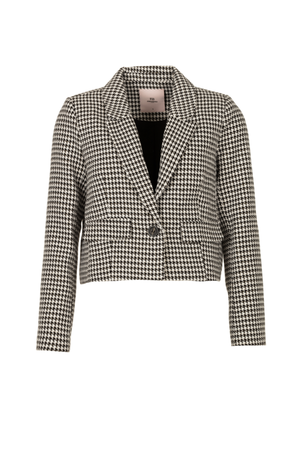 Linde Blazer - Black/Off White