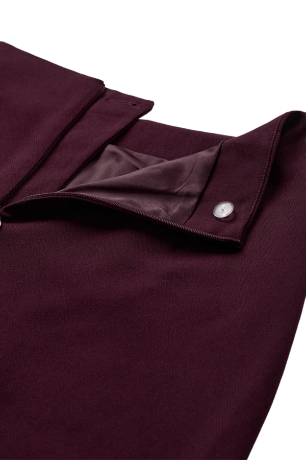 Tailor Skirt - Windsor Wine