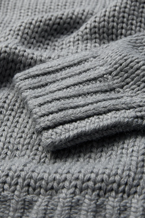 Yasmin Pullover - Light Grey Melange