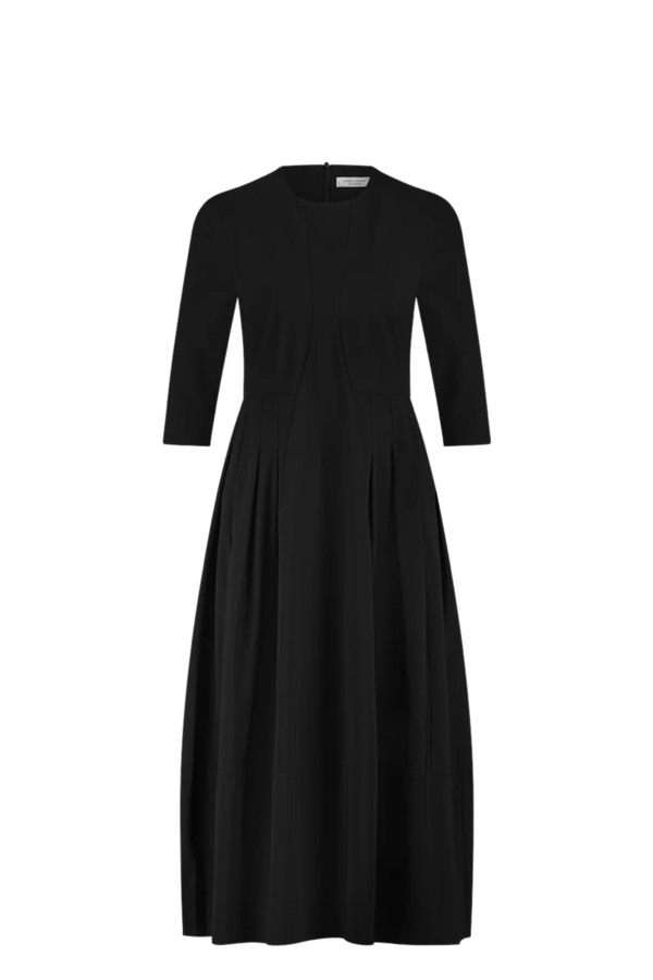 Heide Tech Jersay Dress - Black