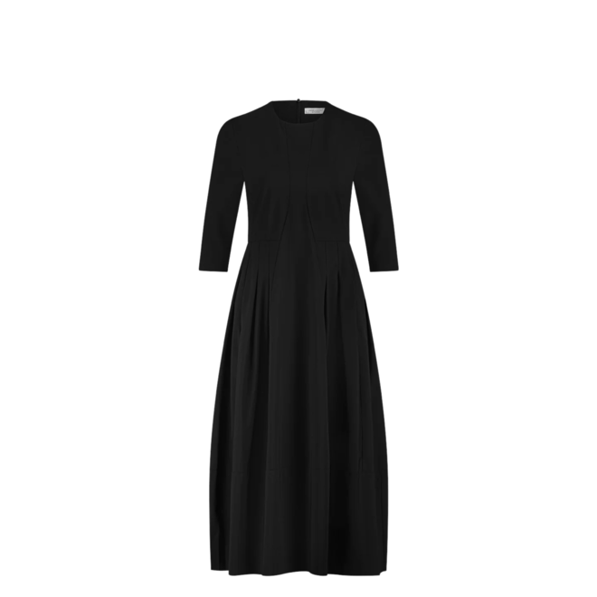 Heide Tech Jersay Dress - Black
