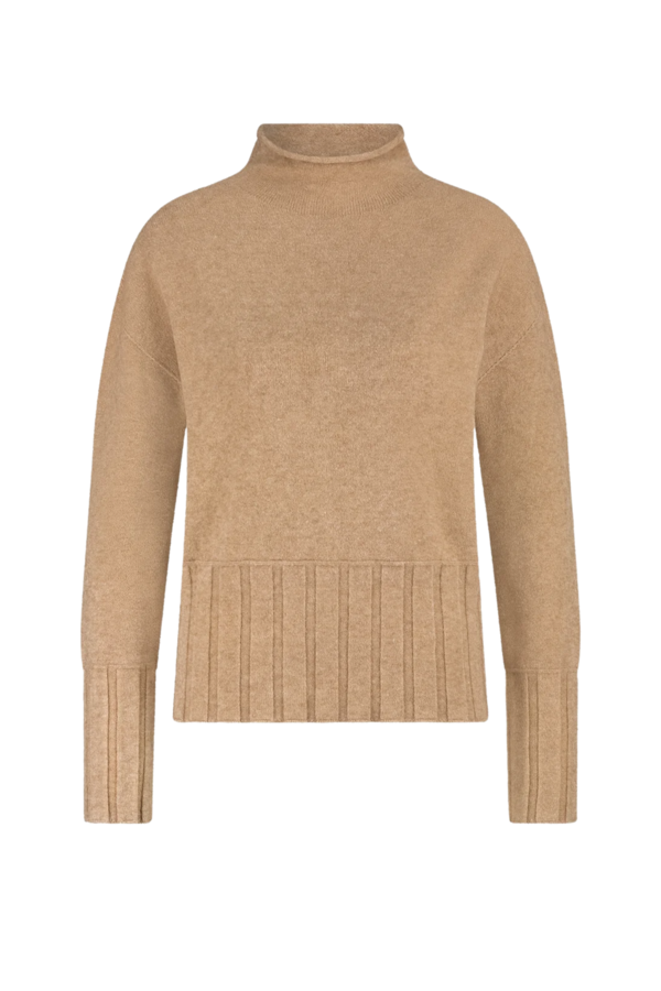 Pullover - Beige Melange