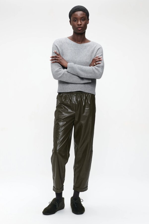 Pullover Seamless Viscose - Grey Melange