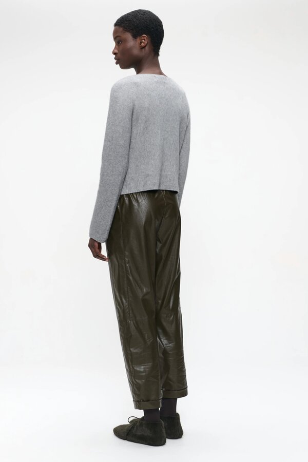 Pullover Seamless Viscose - Grey Melange