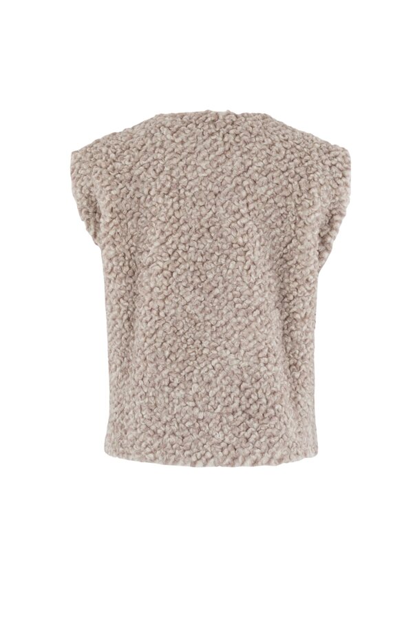 Gilet Teddy - Chalk
