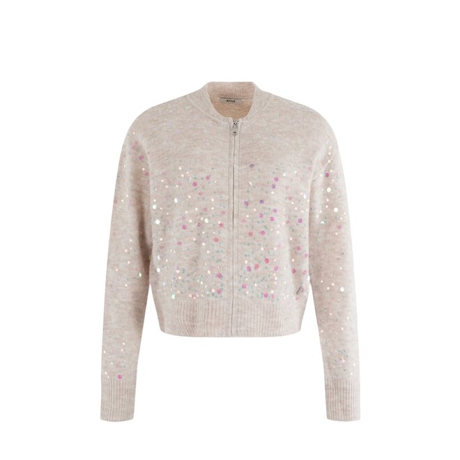 Glitter Vest - Beige