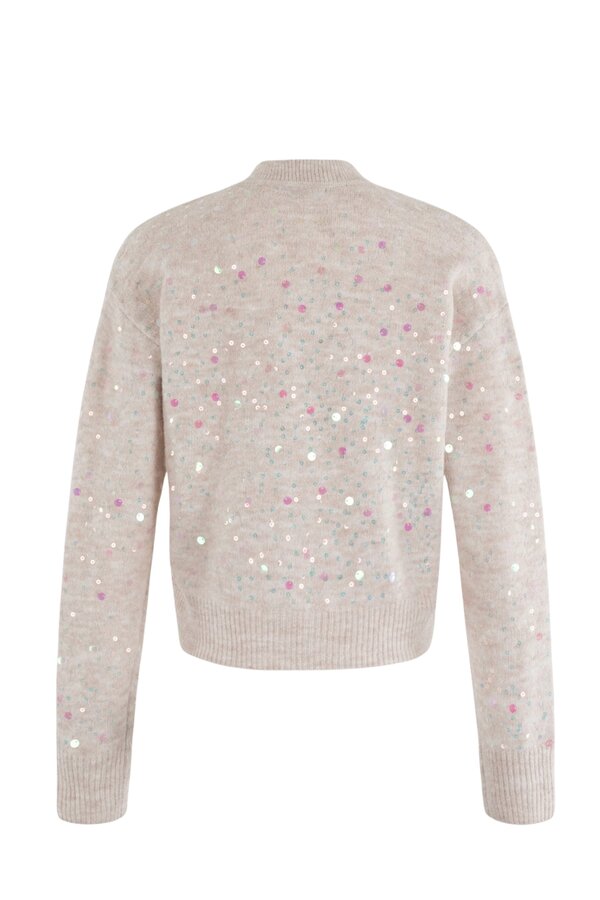 Glitter Vest - Beige