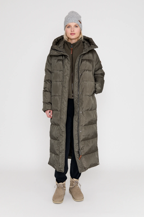 Alandria Coat - Grey Green