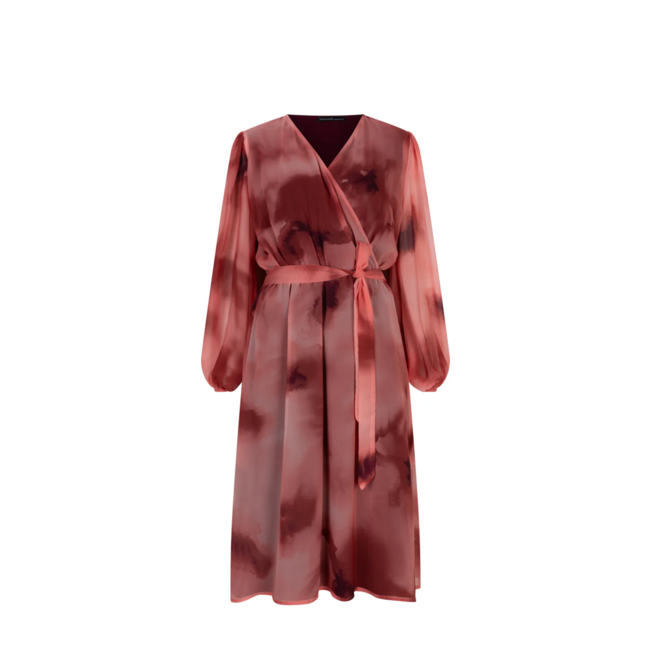 Dress - Burgundy/Rose
