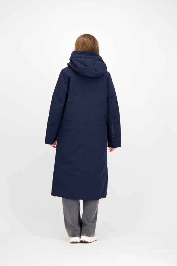 Mishima Waterproof Parka - Navy Blue