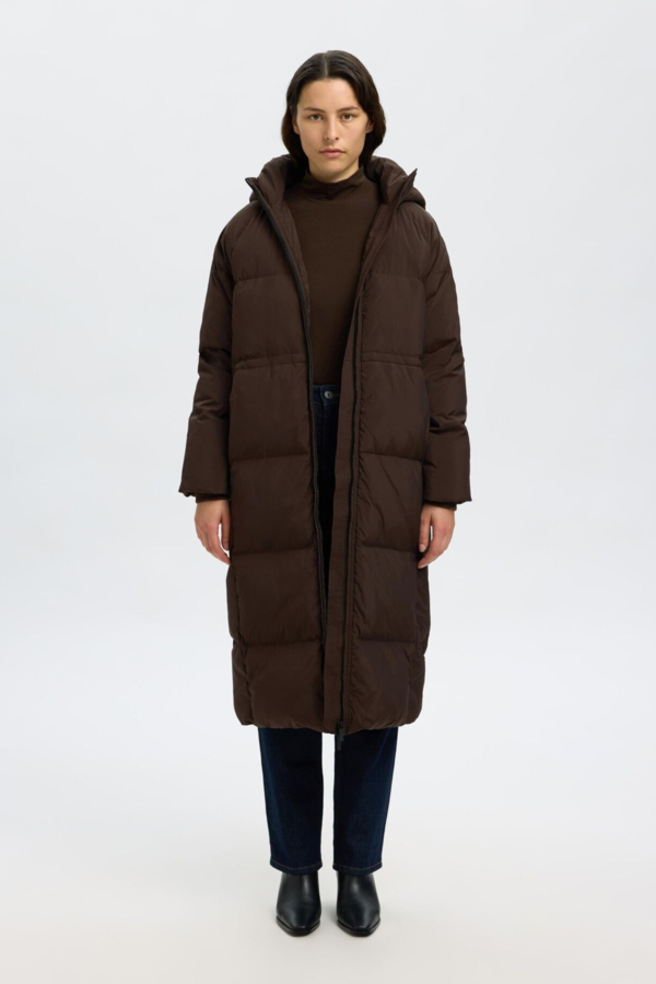 Maya Down Long Jacket - Delicioso