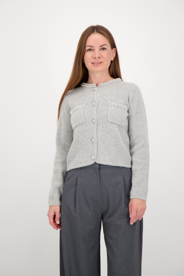 Garvi Cardigan - Heather Grey