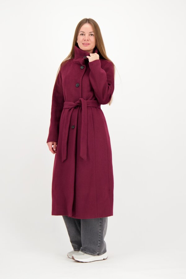 Wool Blend - Burgundy