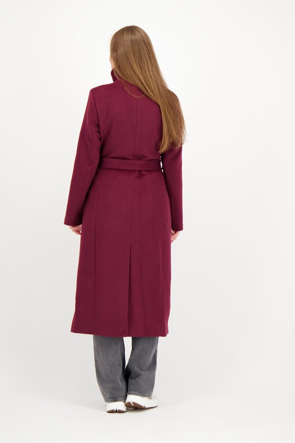 Wool Blend - Burgundy