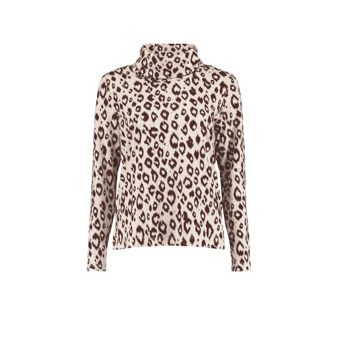 Leopard Blouse - Moon