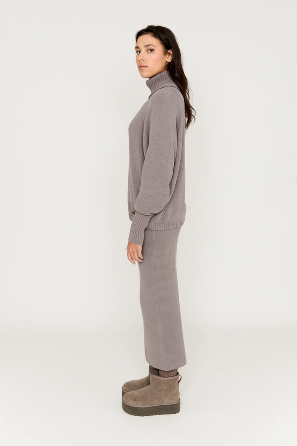 Debt Skirt - Brown