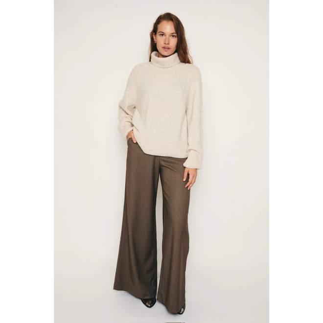 Adeline Sweater - Creme Stone