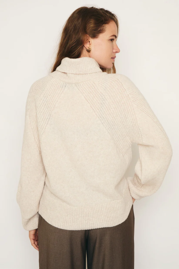 Adeline Sweater - Creme Stone