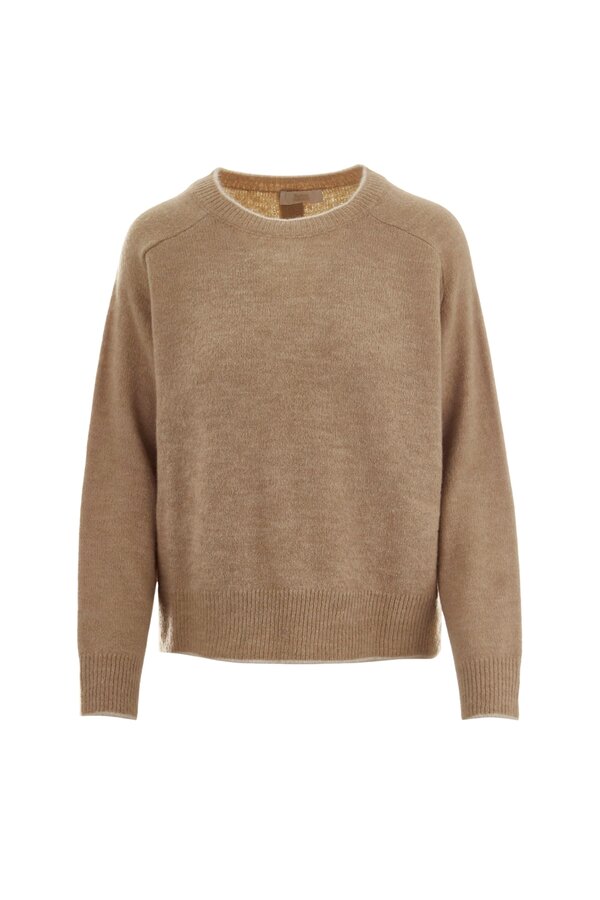Gebreide Trui - Zand