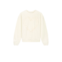 Archie Heart Sweater - Cosy White