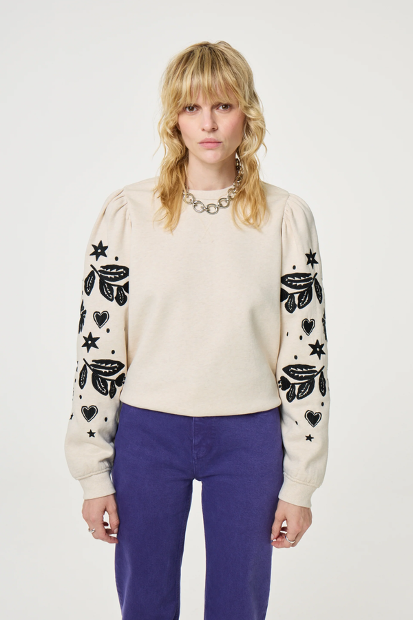 Hanne Sweater - Oatmeal Melange