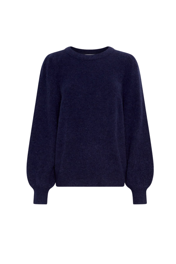 Miabelle Hope Puff Pullover - Ocean Cavern